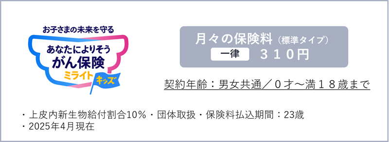 お子さまのためのがん保険